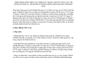 Kế hoạch 259/KH-UBND 2021 thực hiện nhiệm vụ trọng tâm về công tác thi hành án dân sự Bắc Kạn