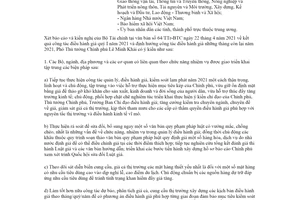 Công văn 3025/VPCP-KTTH 2021 công tác quản lý điều hành giá