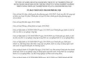 Quyết định 1984/QĐ-UBND 2021 sửa đổi danh mục dịch vụ sự nghiệp công sử dụng ngân sách Hà Nội