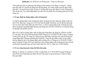 Công văn 309/XNK-XXHH 2021 xuất xứ hàng hóa