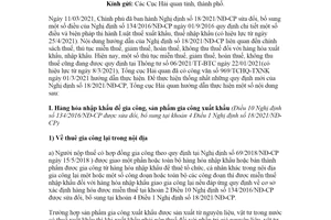 Công văn 2687/TCHQ-TXNK 2021 hướng dẫn thực hiện Nghị định 18/2021/NĐ-CP