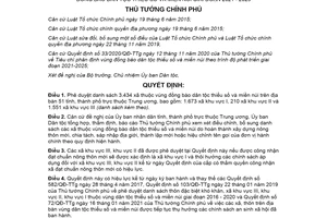 Quyết định 861/QĐ-TTg 2021 danh sách các xã III II I vùng đồng bào dân tộc thiểu số miền núi 2021 2025