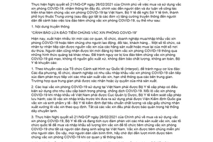 Công văn 4719/BYT-TT-KT 2021 truyền thông cảnh báo về lừa đảo tiêm chủng vắc xin phòng COVID19