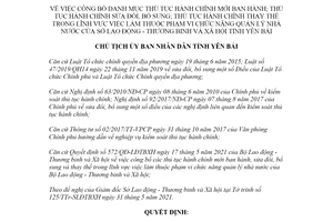 Quyết định 1130/QĐ-UBND 2021 thủ tục hành chính lĩnh vực việc làm Sở Lao động tỉnh Yên Bái