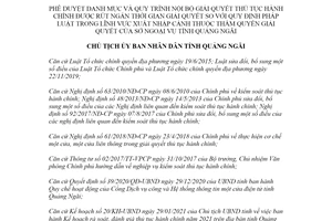 Quyết định 820/QĐ-UBND 2021 thủ tục hành chính xuất nhập cảnh Sở Ngoại vụ tỉnh Quảng Ngãi