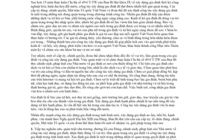 Chỉ thị 06-CT/TW 2021 tăng cường sự lãnh đạo của Đảng đối với công tác xây dựng gia đình