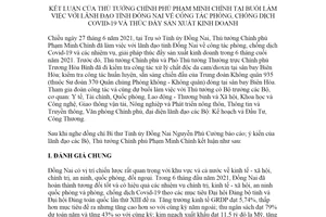 Thông báo 175/TB-VPCP 2021 kết luận về công tác phòng chống dịch Covid19