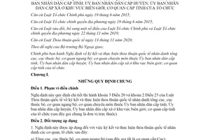 Nghị định 64/2021/NĐ-CP ký kết và thực hiện thỏa thuận quốc tế nhân danh tổng cục cục thuộc bộ