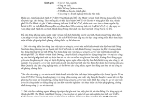 Công văn 7352/UBND-KGVX 2021 thực hiện biện pháp phòng chống dịch COVID 19 tỉnh Đồng Nai