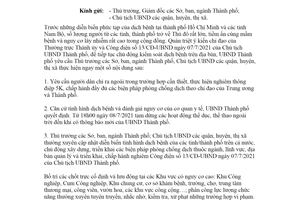 Công văn 2149/UBND-KGVX 2021 điều chỉnh biện pháp chủ động phòng chống COVID19 Hà Nội