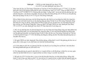 Công văn 5017/TCĐBVN-VT 2021 tạo thuận lợi cho phương tiện vận chuyển các loại hàng hóa thiết yếu