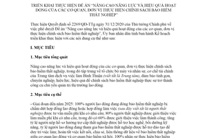 Kế hoạch 2595/KH-UBND 2021 Nâng cao năng lực thực hiện chính sách bảo hiểm thất nghiệp Bình Thuận