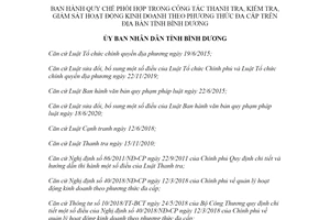 Quyết định 10/2021/QĐ-UBND thanh tra kiểm tra kinh doanh theo phương thức đa cấp Bình Dương