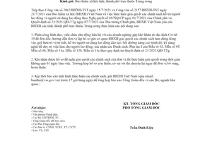 Công văn 2218/BHXH-TST 2021 hỗ trợ người lao động người sử dụng lao động gặp khó khăn do đại dịch Covid19