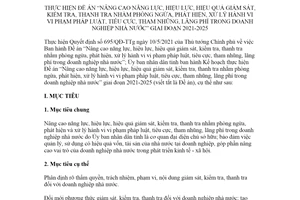 Kế hoạch 138/KH-UBND 2021 giám sát hành vi tiêu cực trong doanh nghiệp nhà nước tỉnh Quảng Ninh