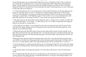 Công văn 6202/BYT-DP 2021 tăng tốc độ và diện bao phủ tiêm vắc xin phòng COVID 19