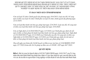 Quyết định 40/2021/QĐ-UBND bãi bỏ Quyết định 02/2017/QĐ-UBND tỉnh Bình Định