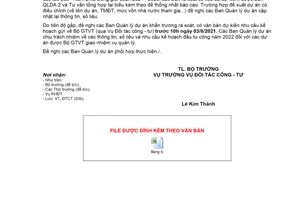 Công văn 7861/BGTVT-ĐTCT 2021 xây dựng dự kiến kế hoạch đầu tư công 2022