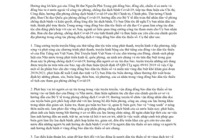 Công văn 1092/UBDT-TT 2021 phòng chống dịch Covid 19 vùng đồng bào dân tộc thiểu số