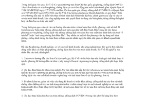 Công văn 6565/BYT-MT 2021 phòng chống dịch COVID 19 tại cơ sở lao động sản xuất