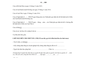 Nghị định 02/2022/NĐ-CP hướng dẫn Luật Kinh doanh bất động sản