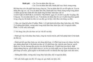 Công văn 135/TANDTC-PC 2021 tổng kết Quy chế 14/2013/QCLN/BTP-BCA-TANDTC-VKSNDTC