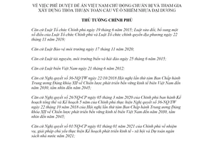 Quyết định 1407/QĐ-TTg 2021 tham gia xây dựng Thỏa thuận toàn cầu về ô nhiễm nhựa đại dương