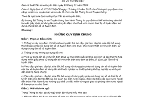 Thông tư 04/2021/TT-BTTTT hướng dẫn thủ tục cấp giấy phép sử dụng tần số vô tuyến điện