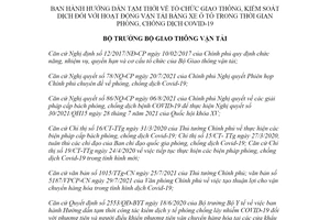 Quyết định 1570/QĐ-BGTVT 2021 kiểm soát vận tải bằng xe ô tô phòng chống dịch Covid19