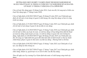 Thông tư 10/2021/TT-BXD hướng dẫn Nghị định 06/2021/NĐ-CP và Nghị định 44/2016/NĐ-CP