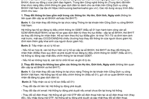 Công văn 1705/CNTT-PM 2021 chức năng điều chỉnh thông tin tài khoản giao dịch điện tử cá nhân