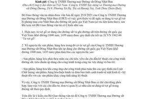 Công văn 8944/BGTVT-KHCN 2021 sử dụng tà vẹt gỗ xử lý phòng mục của Nhật Bản cho đường sắt