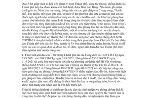 Chỉ thị 20/CT-UBND 2021 tăng cường biện pháp phòng chống dịch bệnh COVID19 Hà Nội