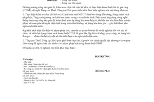 Công văn 9877/BTC-VP 2021 quản lý việc hoàn thuế Giá trị gia tăng