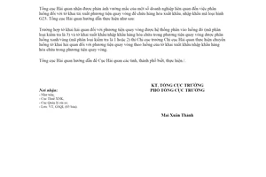 Công văn 4341/TCHQ-GSQL 2021 phân luồng tờ khai tạm nhập phương tiện quay vòng