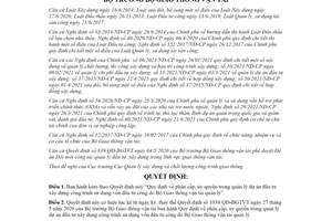 Quyết định 1672/QĐ-BGTVT 2021 phân cấp quản lý dự án công trình sử dụng vốn đầu tư công