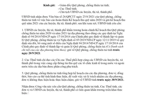 Công văn 1282/UBND-NL 2021 hoàn thiện Kế hoạch truy thu Quỹ phòng chống thiên tai tỉnh Gia Lai