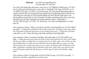 Công văn 7074/TXNK-CST 2021 hướng dẫn hàng hóa nhập khẩu tại chỗ để sản xuất xuất khẩu