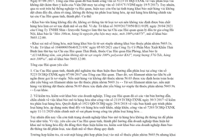 Công văn 4470/TCHQ-TXNK 2021 phân loại hàng hóa