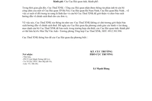 Công văn 7136/TXNK-TH 2021 đối tượng giả mạo cán bộ để bán sách