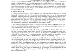 Công văn 4450/BGDĐT-GDQPAN 2021 hướng dẫn thực hiện nhiệm vụ giáo dục quốc phòng