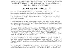 Quyết định 1776/QĐ-BGTVT 2021 triển khai các đường bay nội địa kiểm soát hiệu quả COVID19