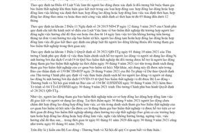 Công văn 3535/LĐTBXH-VL 2021 xác định đối tượng hưởng hỗ trợ theo Quyết định 28/2021/QĐ-TTg