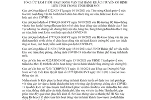 Kế hoạch 1784/KH-SGTVT 2021 tổ chức tạm thời hoạt động vận tải hành khách Sở Giao thông Hà Nội