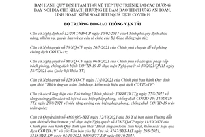 Quyết định 1840/QĐ-BGTVT 2021 triển khai đường bay nội địa chở khách an toàn COVID19