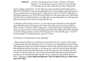 Công văn 12373/BTC-TCT 2021 phối hợp triển khai Nghị quyết 406/NQ-UBTVQH15