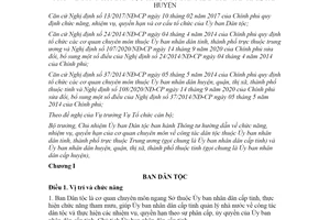 Thông tư 01/2021/TT-UBDT chức năng cơ quan chuyên môn về dân tộc thuộc Ủy ban cấp tỉnh