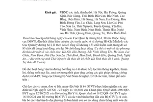 Công văn 7959/TCĐBVN-VT 2021 tạo điều kiện thuận lợi cho vận tải đường bộ bằng xe ô tô