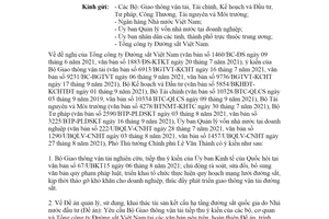 Công văn 8080/VPCP-CN 2021 giải quyết khó khăn vướng mắc của ngành đường sắt
