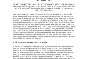 Chỉ thị liên tịch 09/CTLT-BGTVT-CĐGTVTVN 2021 tổ chức Hội nghị cán bộ trong các cơ quan